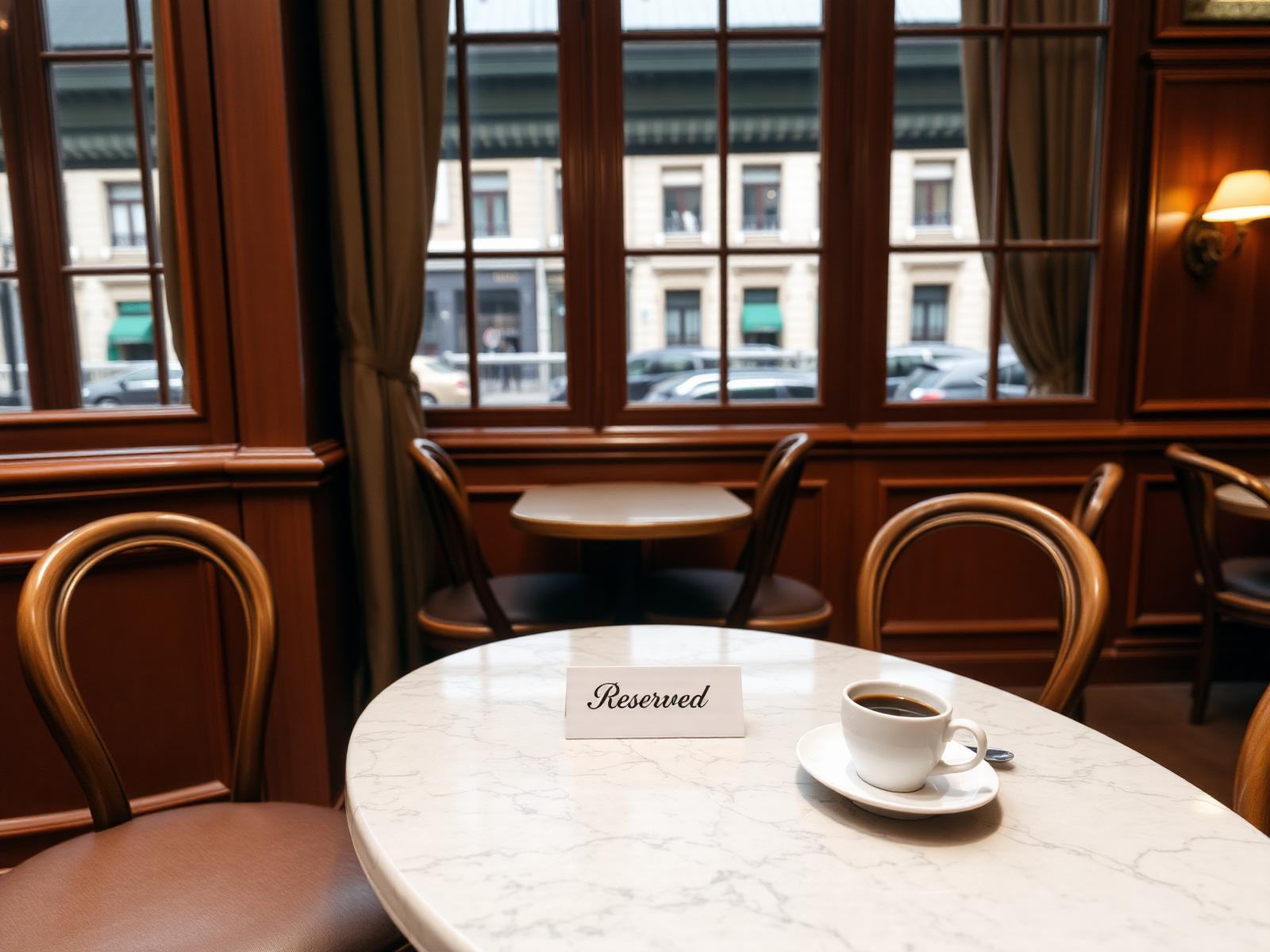Reserved Tables